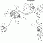 ALTERRA 700 SE EPS BLUE [A2021XDT4PUSE] Winch assembly [303790]
