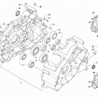 ALTERRA 700 MUD PRO LTD EPS BLUE [A2019MLT1PUSE] Crankcase assembly [301652]