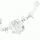 ALTERRA TRV 500 RED [A2020THK4CUSM] Case  /  belt cooling assembly [301805]