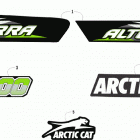 ALTERRA 300 BLACK [A2020KAF2BUSP] Decals [303636]