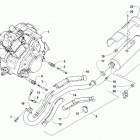 ALTERRA TBX 700 EPS DYNAMIC GRAY [A2020BAT1PUSI] Engine and exhaust [301739]