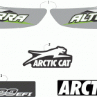 ALTERRA TBX 700 EPS DYNAMIC GRAY [A2020BAT1PUSI] Decals [303719]