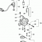 DVX 90 GREEN [A2019KSB2BUSX] Carburetor assembly [300479]