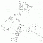 ALTERRA TRV 500 RED [A2020THK4CUSM] Steering assembly [301798]