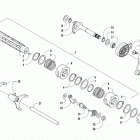 ALTERRA TRV 500 RED [A2020THK4CUSM] Gear shifting assembly [300431]