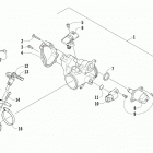 ALTERRA TRV 500 RED [A2020THK4CUSM] Throttle body assembly [307808]