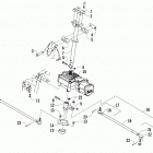 ALTERRA 700 MUD PRO LTD EPS BLUE [A2019MLT1PUSE] Steering assembly [301710]