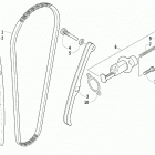 ATV ALTERRA 400 LOF RED [A2019KAG4BLFR] Cam chain assembly [303357]