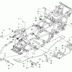 ALTERRA TRV 700 T3 BLACK [A2019THT4E3TP] Frame and related parts [301963]