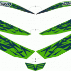 DVX 90 GREEN [A2019KSB2BUSX] Decals [303632]