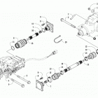 ATV ALTERRA 700 T3 BLACK [A2019XAT4E3TP] Drive train assembly [104827]