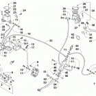 ALTERRA XC 450 LOF GREEN [A2019KCK4CLFX] Hydraulic and parking brake assemblies [303485]