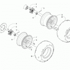 WILDCAT TRAIL BLACK [U2019W5T4CUSP] Wheel and tire assembly [301113]