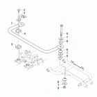 ALTERRA TRV 700 XT EPS  RED [A2019TKT1PUSM] Sway bar assembly [96947]