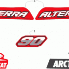 ALTERRA 90 RED [A2019KXB2BUSM] Decals [303869]