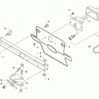 ALTERRA TRV 700 T3 BLACK [A2019THT4E3TP] License plate holder assembly [301971]