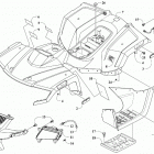 ALTERRA 90 RED [A2019KXB2BUSM] Body panel and headlight assembly [303405]