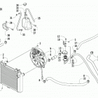 ALTERRA XC 450 LOF GREEN [A2019KCK4CLFX] Cooling assembly [94383]