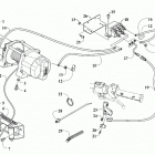 ATV ALTERRA 700 T3 BLACK [A2019XAT4E3TP] Winch assembly [303282]