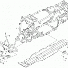 ALTERRA 450 RED [A2019KAK4CUSM] Frame and related parts [303504]