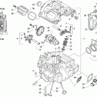 ALTERRA 450 RED [A2019KAK4CUSM] Cylinder head and camshaft  /  valve assembly [303...