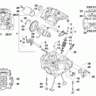 ALTERRA TRV XT EPS T3 BLACK [A2019TKW1P3TQ] Cylinder head and camshaft  /  valve assembly [300...