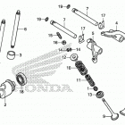 TRX250X AC Распределительный вал и клапана