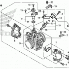 SXS500M 2AC Корпус Дросселя