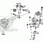 TRX420FA2 2AC Steering shaft (eps)