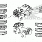TRX420FA2 2AC Наклейки