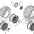 SXS1000M3D 2AC Wheel