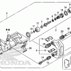 SXS700M2 A Задний суппорт