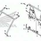 SXS500M 2AC Roll bar