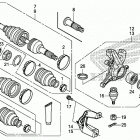 TRX420FA2 2AC Front knuckle@front drive