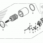 SXS500M 2AC Стартер