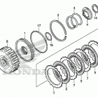 SXS700M2 A Сцепление (пониженая)