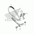 TRX250X AC Цепь ГРМ и натяжитель