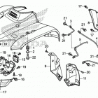 TRX250TM1 Переднее крыло