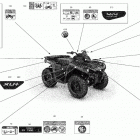 001 - Outlander T 650 EFI - XT_XU+ - T Regulation 07- body - decals - xu+