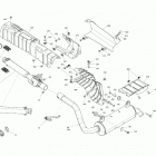 004 - Outlander 570 EFI - XU - International 02- engine - exhaust - xu