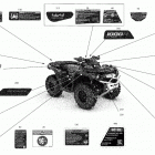 009 - Outlander MAX 1000R EFI - XT_XTP_LTD - North America 07- body - decals - ltd