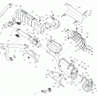 006 - Outlander 1000R EFI - XMR - North America 02- engine - exhaust