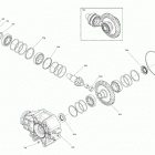 005 - Outlander T MAX 1000 EFI - XTP - T Regulation 04- drive - rear section - differential parts