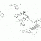 005 - Outlander 1000R EFI - XMR - CE 07- body - fender kit