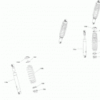 006 - Outlander T MAX 6X6 - 1000 EFI - XU+ - T Regulation 05- suspension - shocks
