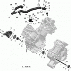 006 - Outlander T MAX 6X6 - 1000 EFI - XU+ - T Regulation 01- rotax - engine cooling