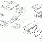 005 - Outlander 1000R EFI - XMR - CE 07- body - storage tray