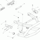 005 - Renegade 1000R EFI - XMR - North America 07- body - storage tray