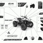 001 - Renegade 570 EFI - STD - North America 07- body - decals