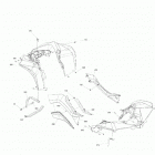 005 - Renegade 1000R EFI - XMR - North America 07- body - fender kit
